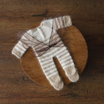 Newborn Honey Bee Costume, Striped Footed Romper with Bee Bonnet, Wings & Toy, Newborn Photography Outfit, Baby Halloween Bumblebee Outfit