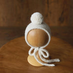 Soft Mohair Newborn Sweater and Knit Outfit Set, Unisex Baby Sweater with Bloomers and Bonnet, Newborn Photography Outfit