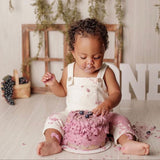 Soft Angora Baby Overalls and Sleep Hat – Unisex Outfit for Newborns and Sitters