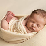 Soft Angora Fabric Backdrop and Wrap for Newborn Posing