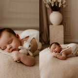 Fluffy Fabric Bean Bag Backdrop for Newborn Photography Posing