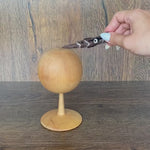 Newborn Wizard Outfit, Newborn Wizard Hat, Newborn Witch Hat, Newborn Felted Photo Prop, Newborn Photography Prop, Newborn Knitted Scarf