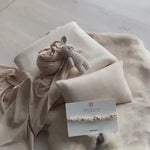 Light Beige Newborn Photography Props Set, Newborn Fabric Backdrop Beanbag, Natural rabbit fur, Newborn Posing Fabric, Newborn Posing Pillow