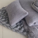 Gray Newborn Props for photography, Newborn Knit Blanket, Newborn Knitted Wrap, Newborn Posing Fabric Backdrop, Newborn Boy Photo Props Set,