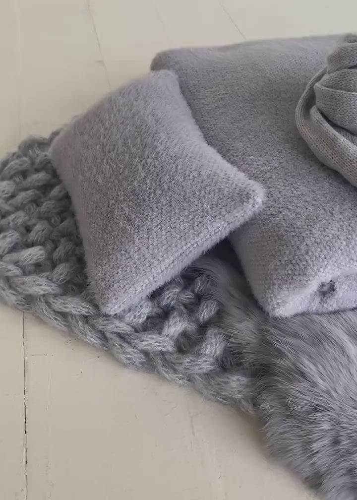 Gray Newborn Props for photography, Newborn Knit Blanket, Newborn Knitted Wrap, Newborn Posing Fabric Backdrop, Newborn Boy Photo Props Set,