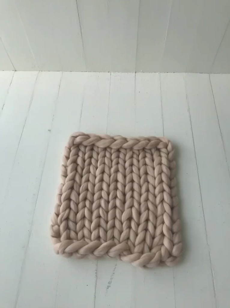 Beige Newborn Photography Props, Newborn Merino Wool Blanket, Newborn Posing Fabric, Newborn Posing Pillow, Newborn Sleep Hat, Newborn Wrap