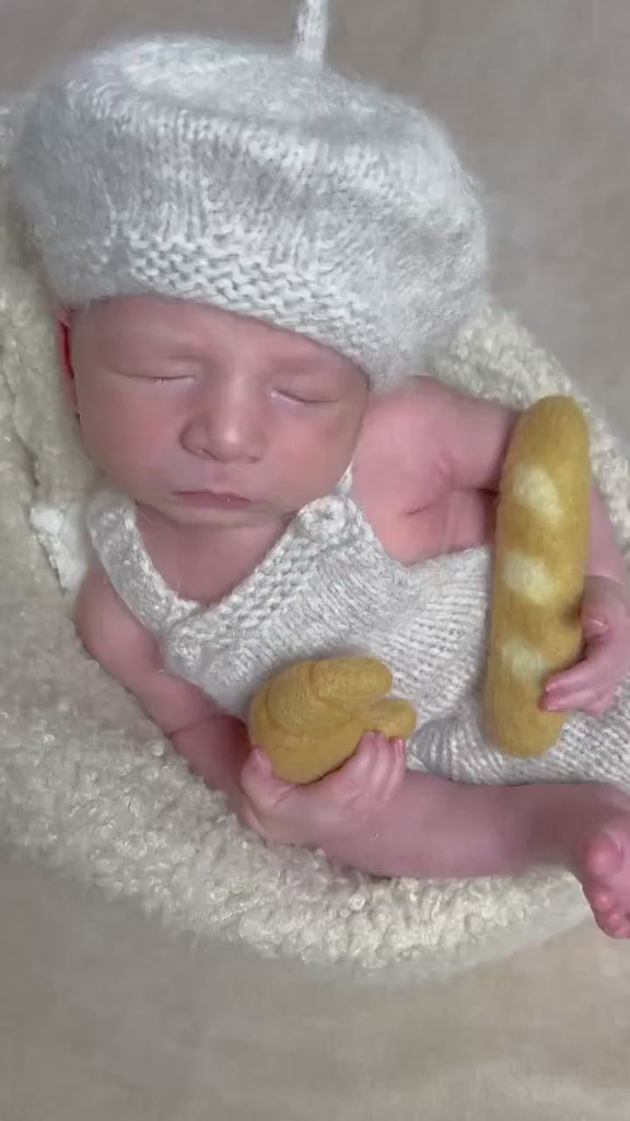 Newborn Felted Food Toys, Newborn Photography Felt Toy, Newborn Felted Toys, Newborn Photography Props, Felted Miniature Food Play Toys Baby