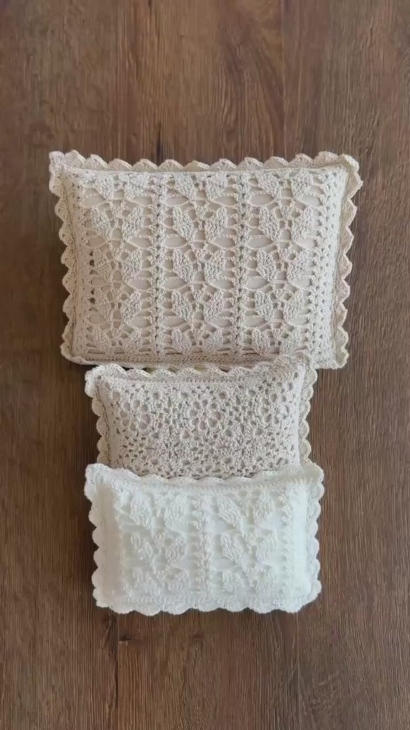 Newborn Crochet Pillow, Newborn Photo Pillow, Newborn Photography Props, Newborn Props Set, Newborn Posing Pillow, Newborn Knitted Pillow