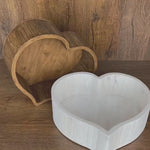 Newborn Wood Heart Bowl, Newborn Heart Shaped Bowl, Wood Found Sitter Posing Bowl, Newborn Basket Props, Wooden Newborn Photography Props