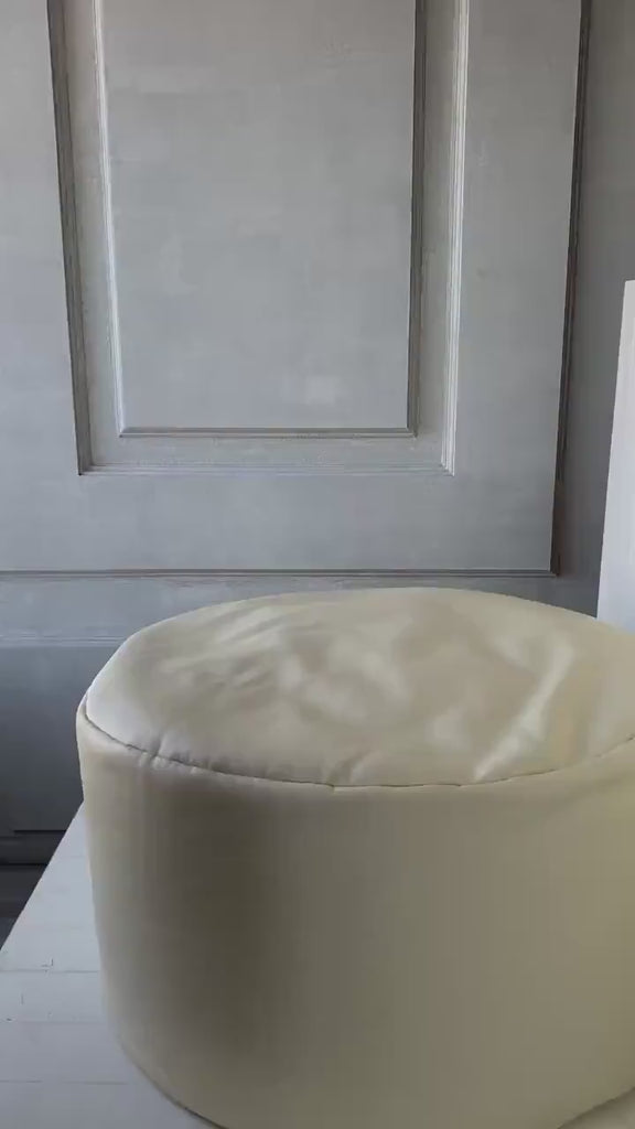 Removable Newborn Moon Pillow Props for Newborn Photography, Newborn Photography Moon Prop Set, Newborn Posing Pillow, Curly Faux Fur Fabric