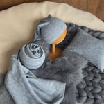 Blue Newborn Photography Props, Newborn Merino Wool Blanket, Newborn Posing Fabric, Newborn Posing Pillow, Newborn Photography Props