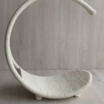 Newborn Moon Basket Photography Props, Newborn Moon Photo Props, Newborn Basket Prop, Newborn Macrame Photo Prop, Newborn Macrame Basket