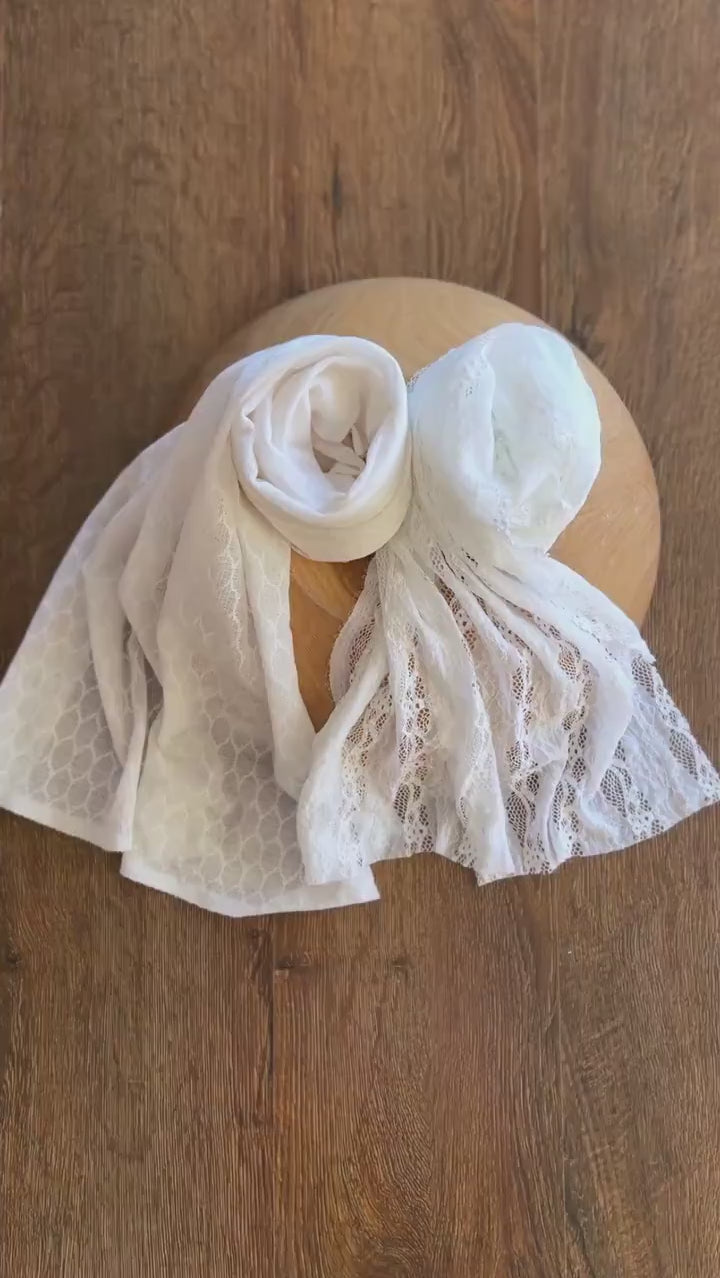 White Newborn Lace Wrap, Newborn Stretch Wrap, Newborn Photo Props, Photography Props Wrap, Newborn Posing Fabric, Baby Photography Wrap