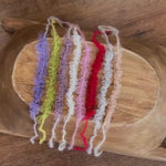 Colorful Newborn Headband for Girl, Newborn Photography Props, Newborn Girl Coming Home Outfit, Newborn Girl Headband, Baby Girl Bow Tieback