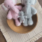 Newborn Elephant Toy for Birthday Gift, Elephant Photo Props, Elephant Crochet Toy, Newborn Photography Props, New Baby Gift Elephant Toy