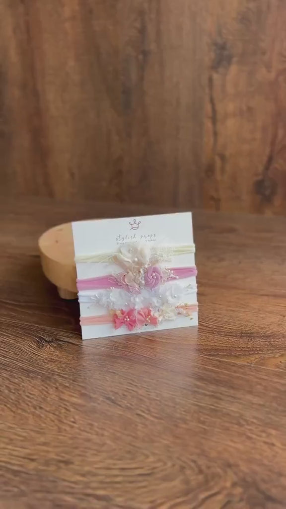 Newborn Headband Baby Girl, Sitter Headband Girl, Newborn girl headband, Newborn Flower Headband, Newborn headband for photography props