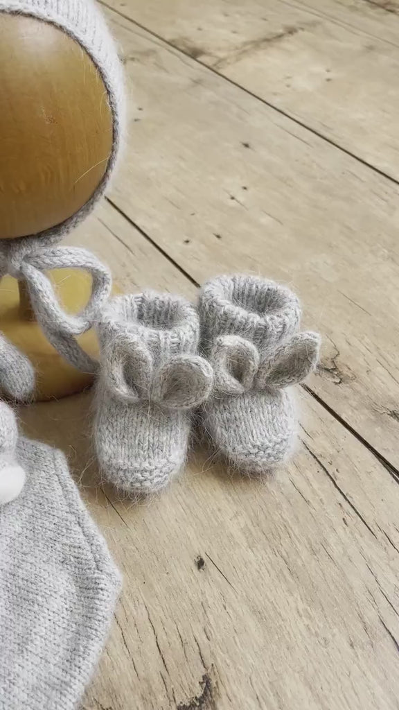 Newborn Bunny Hat, Knit Rabbit Newborn Outfit, Newborn Knitted Outfit, Newborn Photography Props, Newborn Bunny Outfit,Newborn Animal Outfit