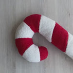 Christmas Candy Cane Pillow for Newborn Photography Props, Newborn Christmas Photo Props, Newborn Posing Pillow, Newborn Lollipop Pillow