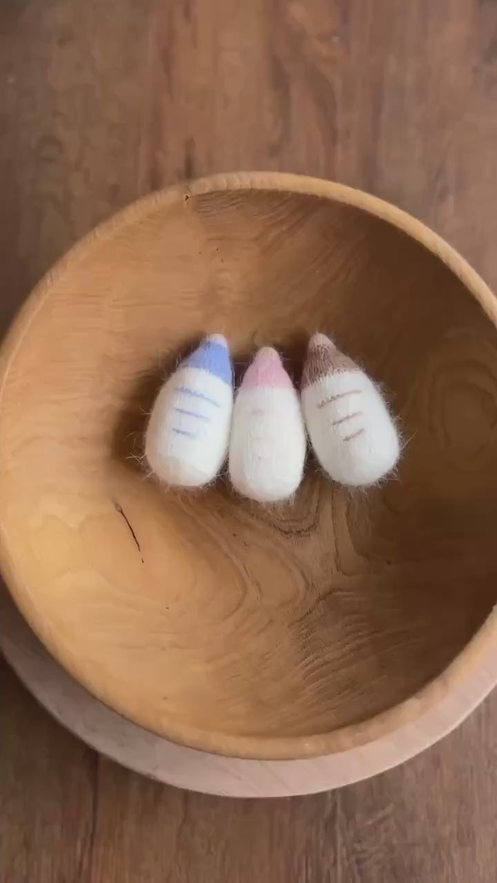 Newborn Milk Bottle Photo Props, Newborn Photography Props, Baby Milk Bottle Toy for Photography, Newborn Knit Photo Props, Baby Bottle Toy