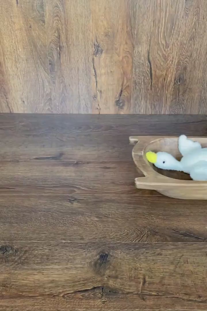 Baby Goose Stuff Animal for Newborn Photography Props, Newborn Knitted Duck Photo Prop, Newborn Goose toy, Baby Comforter Duck toy knitted