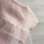 Newborn Knitted Romper for Girl with Headband, Newborn Girl Coming Home Outfit, Newborn Knitted Outfit, Newborn Girl Photo Props