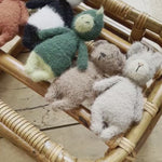 Newborn Knitted Teddy Bear and Bunny Photography Props, Baby Bear Crochet Toy, Newborn Photography Prop, Newborn Knitted Toy Bunny and Bear