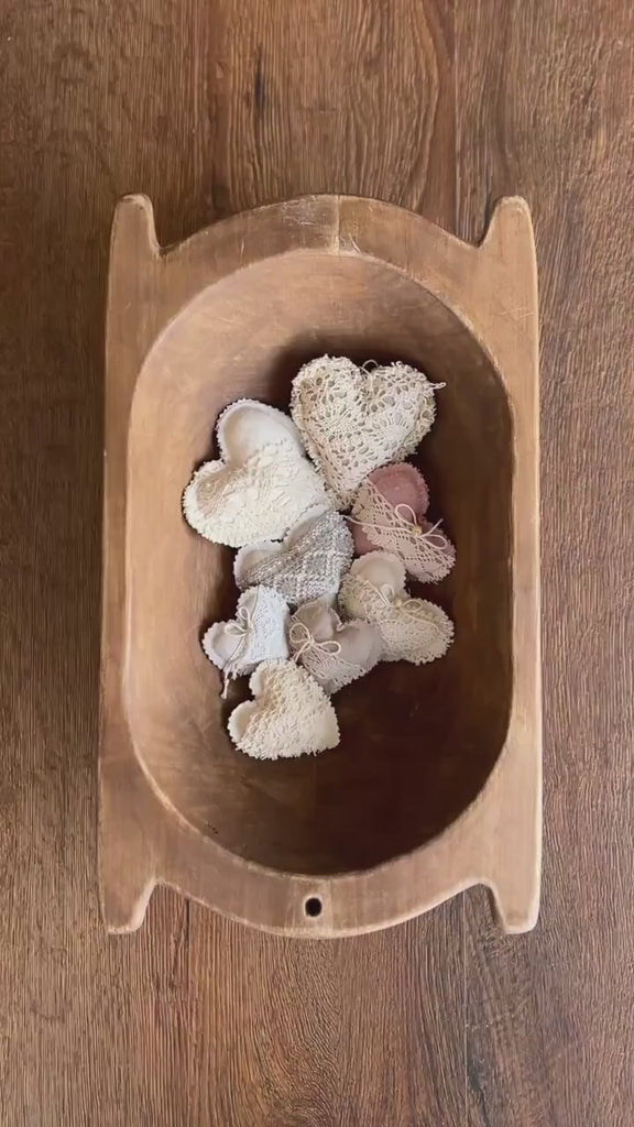 Boho Linen Small Heart Decoration Photo Props, Newborn Photography Props Set, Newborn Heart Photo Props, Baby Heart Toys, Linen Heart Decor