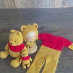 Newborn Bear Outfit, Newborn Knitted Outfit, Bear Newborn Photography props, Newborn Teddy Bear Outfit, Newborn Coming Home Outfit Boy