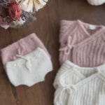 Unisex Baby Knitted Cardigan and Bloomers, Newborn Photography Outfit, Newborn Sweater, Newborn Diaper Cover, Newborn Coming Home Outfit