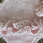 Newborn Girl Knitted Romper and Headband, Newborn Romper Girl,Newborn Girl Outfit,Newborn Photography Props,Newborn Knitted Outfit Baby Girl