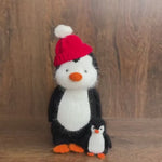 Baby Penguin Knitted Toys, Newborn Penguin Photo Props, Penguin Newborn Photography props, Newborn Penguin Toys, Newborn Coming Home Outfit