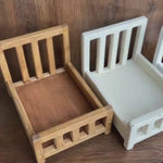 Newborn Photography Bed, Real Wood Newborn Bed Prop, Newborn Photography Props, Newborn Wooden Bed, Newborn Photo Prop, Newborn Chair Prop